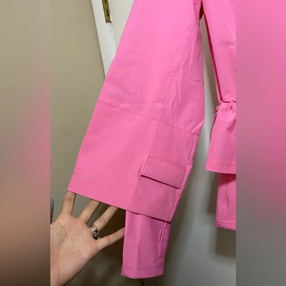 NWT Sweaty Betty Fast Lane Running Jacket Peony Pink Extra Small XS - Picture 14 of 16
